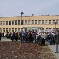 2010-03-30 - Pikieta przed siedzibą PR